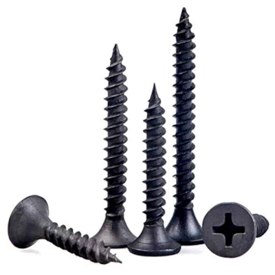 Close-up of hex bolts and threaded fasteners
